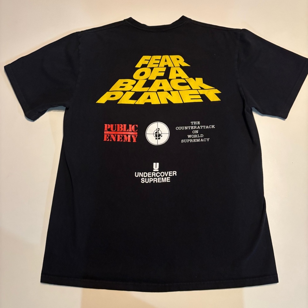 Supreme x Public Enemy SS15 ‘Fear of a Black Planet’ Tee